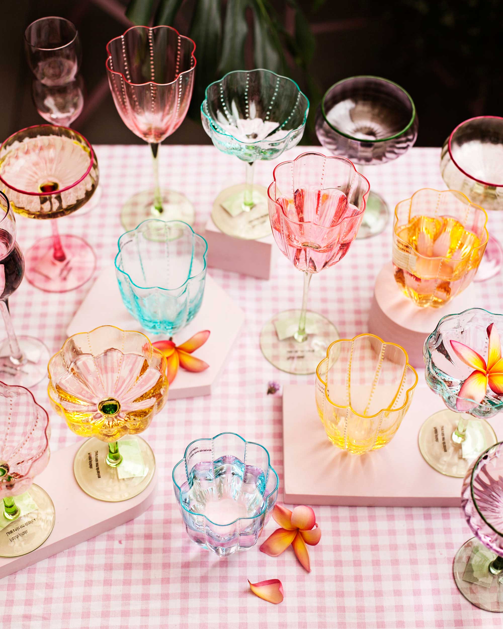 COPO LOTUS -AZUL - 300 ML