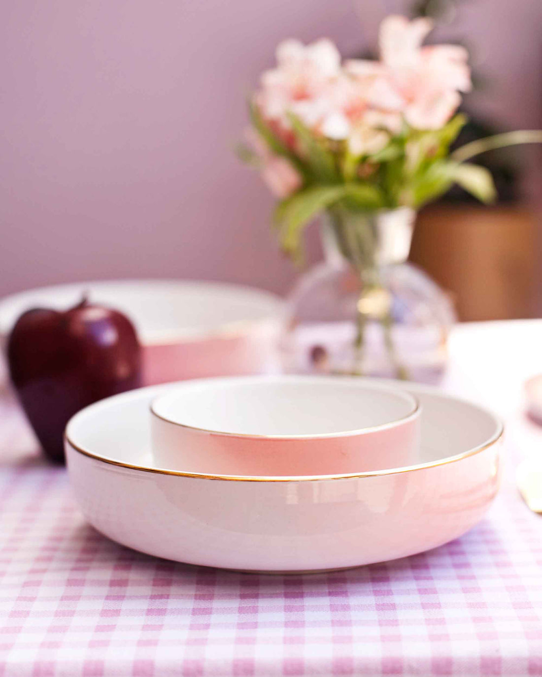 SALADEIRA GAIA ROSA- G