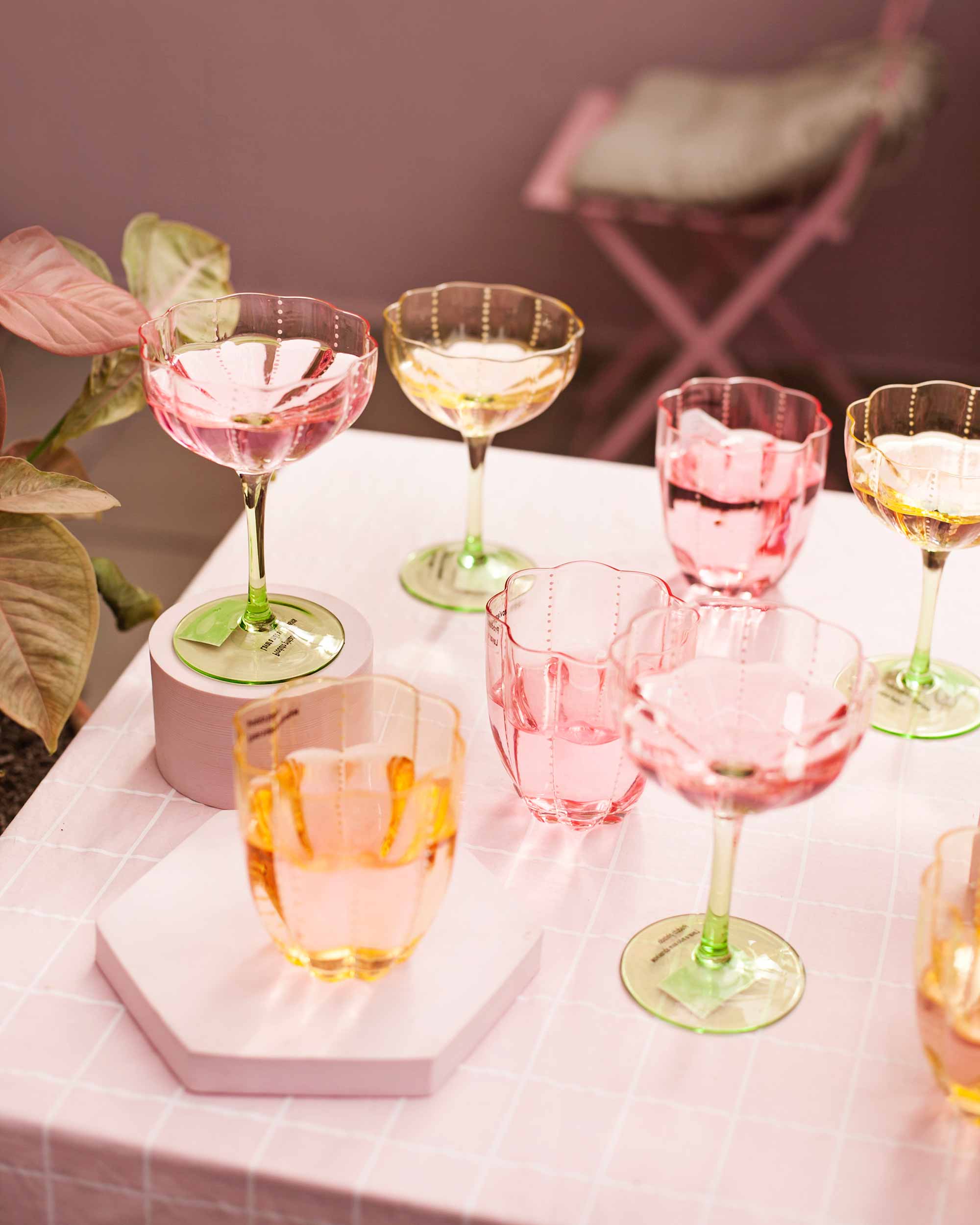 TAÇA LOTUS- AMARELO