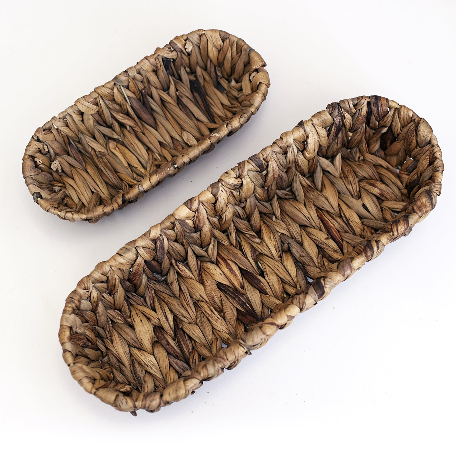 CESTO EM FIBRA NATURAL- OVAL G