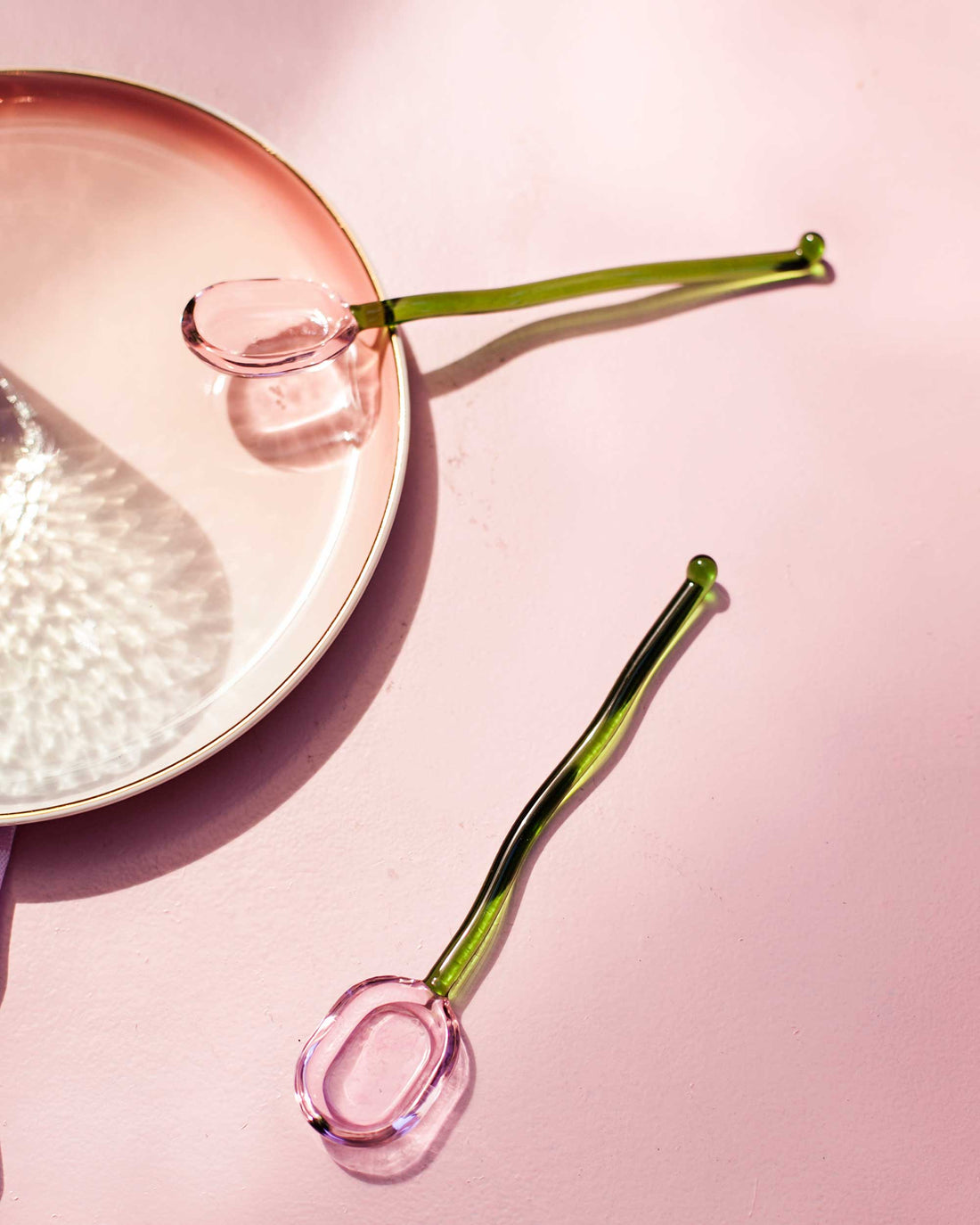 COLHER EM VIDRO CALADIUM