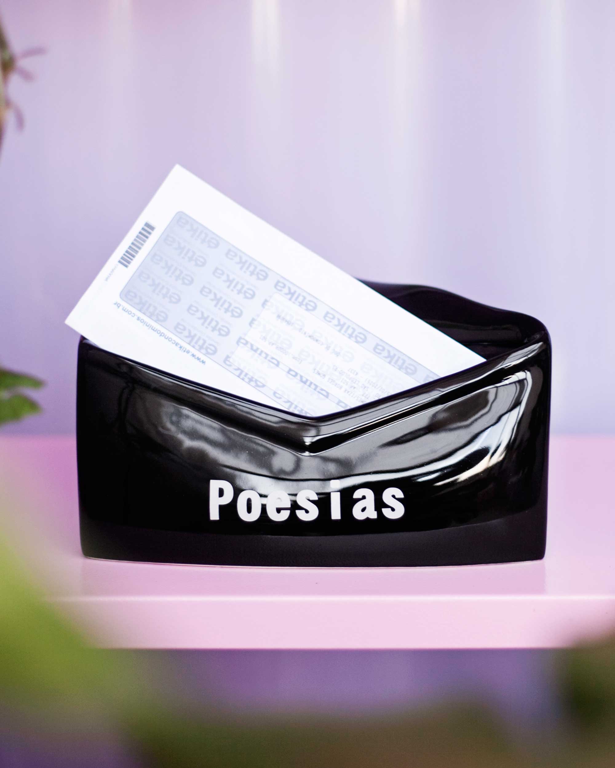 PORTA-CARTAS POESIA