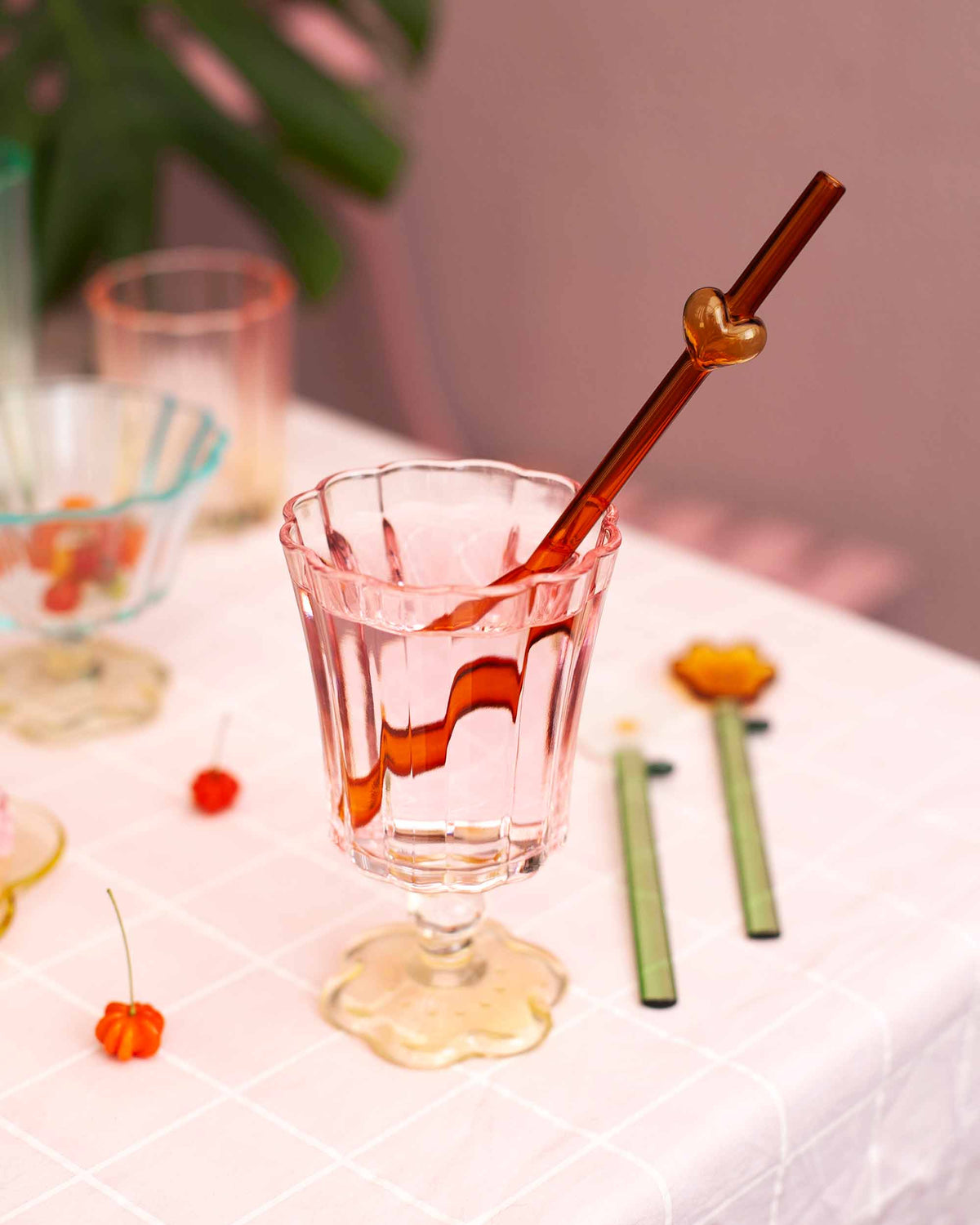 TAÇA ROSA- FLORALIA- 280ml