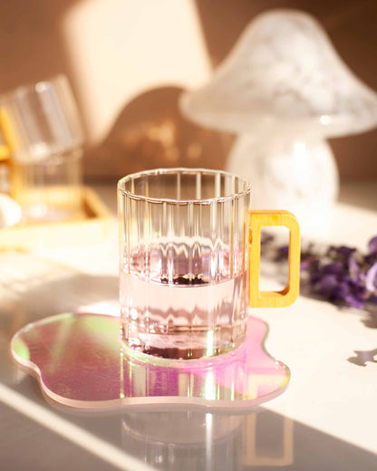 CANECA TRANSPARENTE BAMBU- 450ML