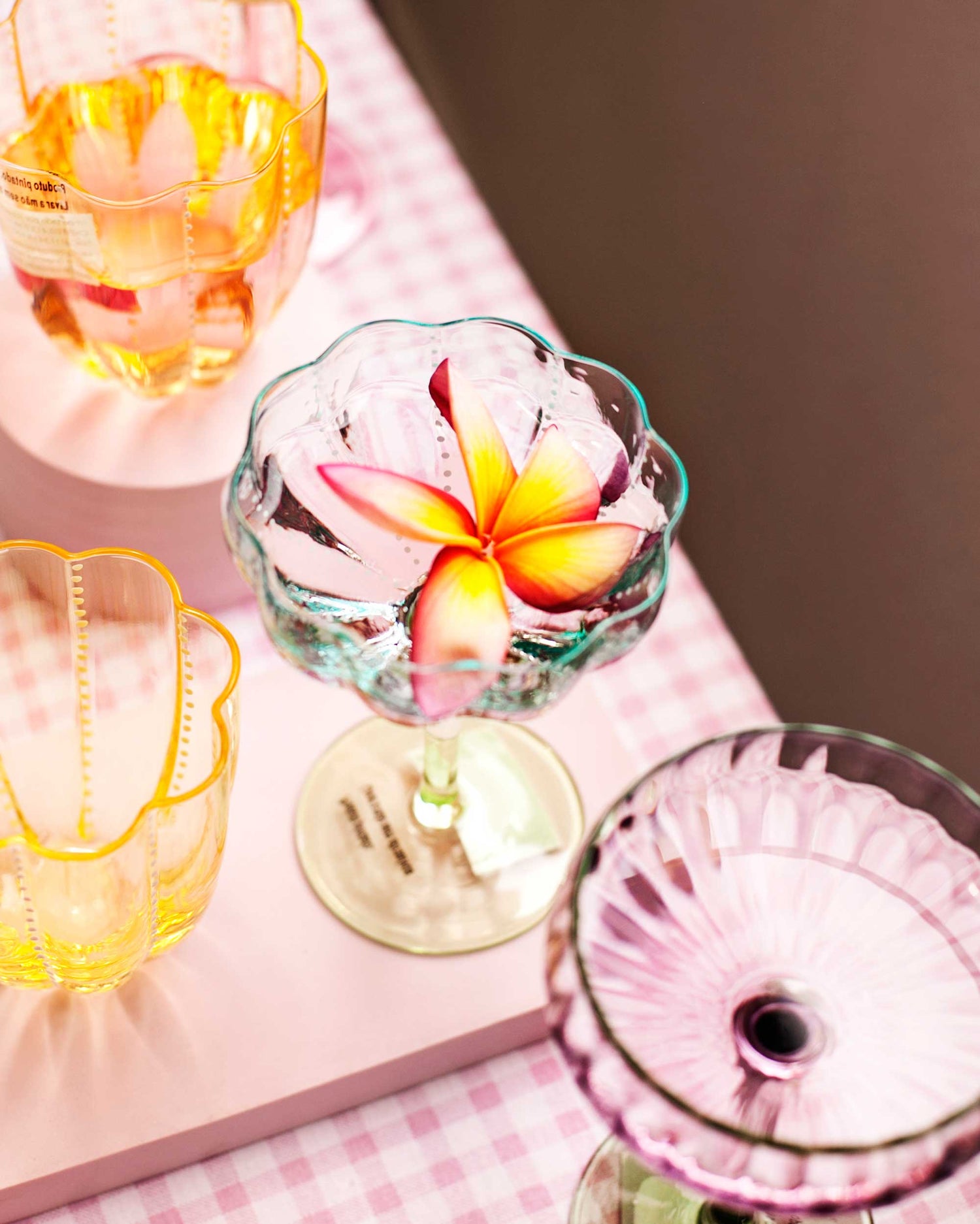 TAÇA LOTUS - AZUL - 200 ML