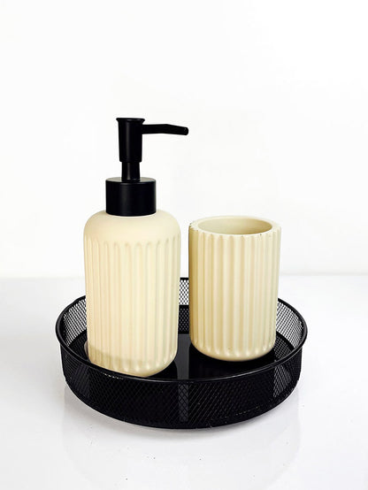 KIT BANHEIRO NUDE CANELADO