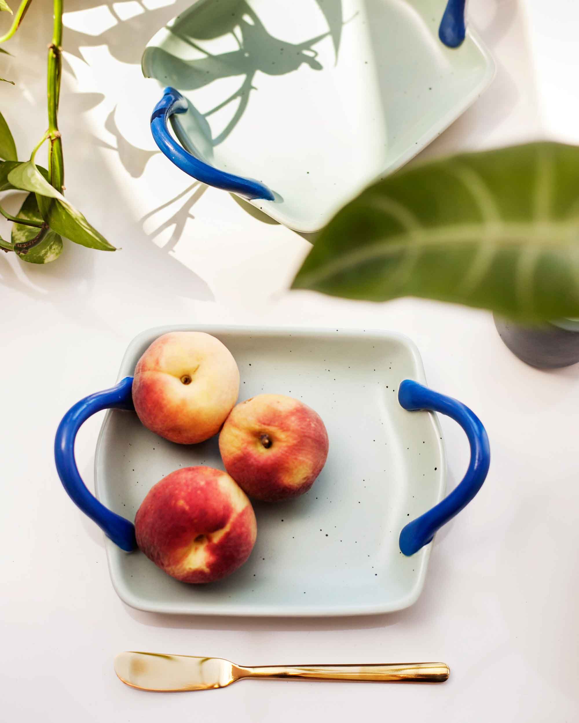 BANDEJA EM CERÂMICA BLUE