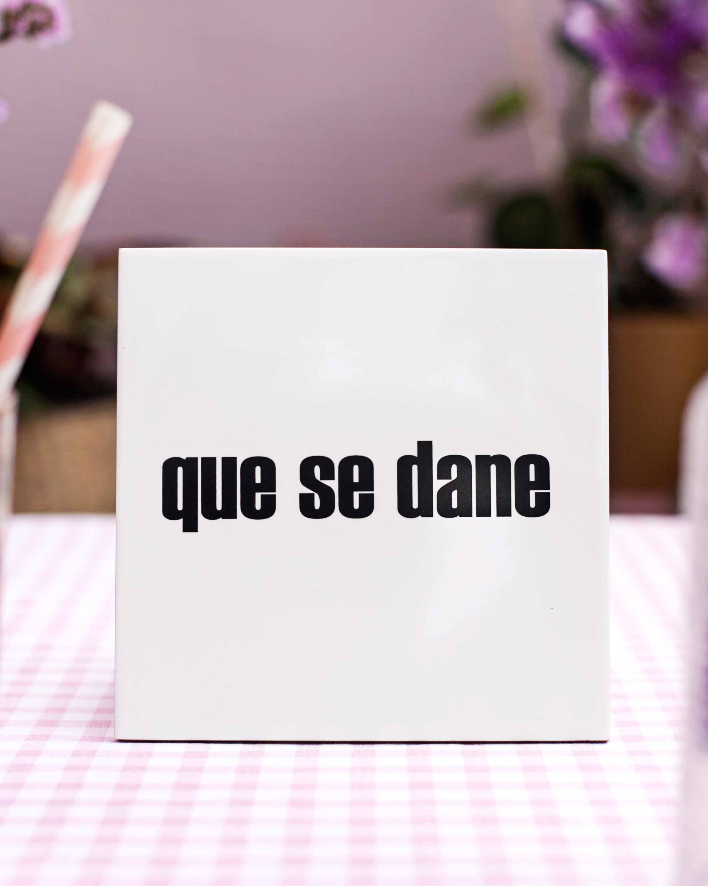 AZULEJO- QUE SE DANE