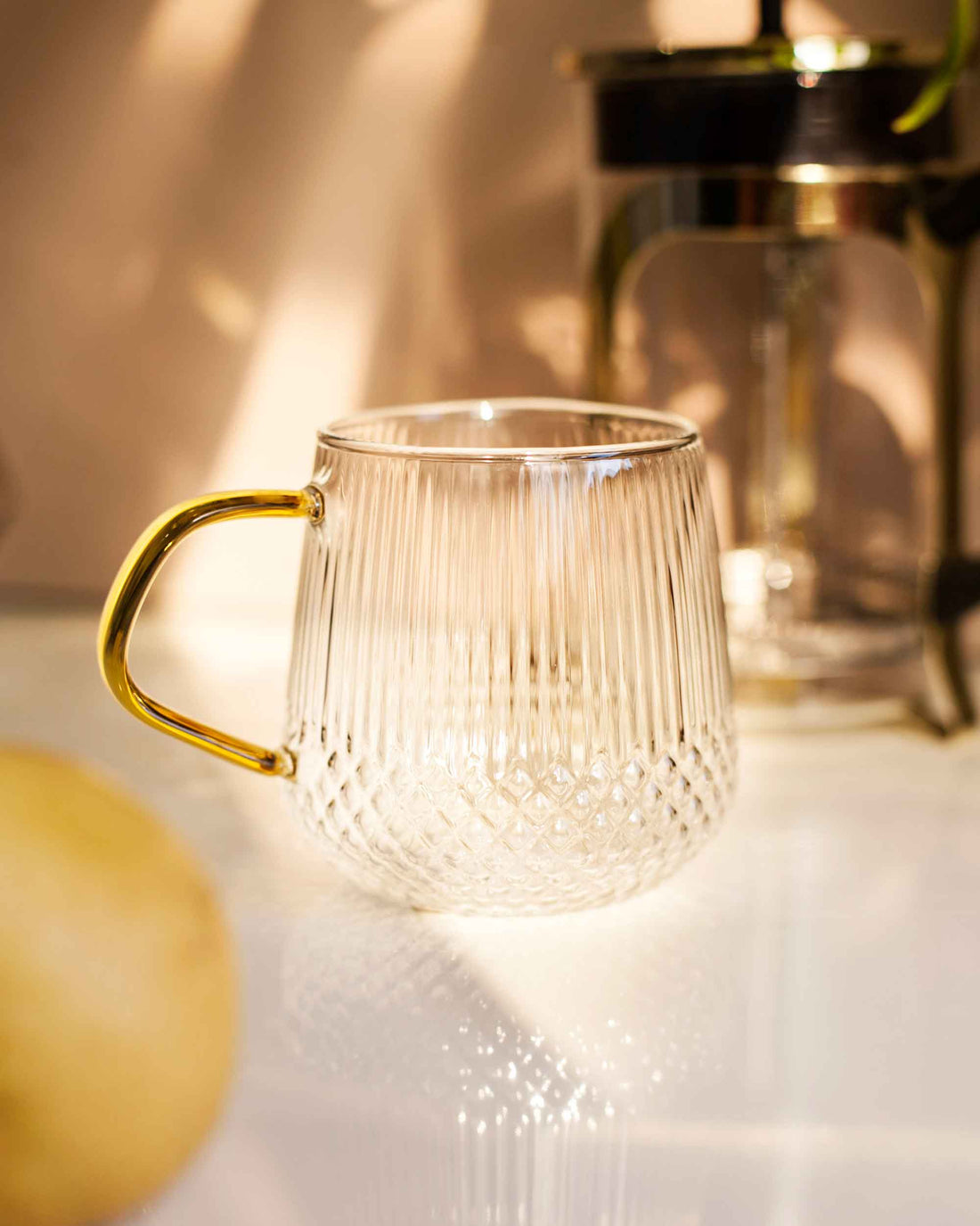 CANECA CANELADA DAISY- 350ML