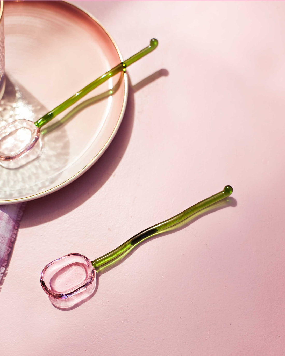 COLHER EM VIDRO CALADIUM