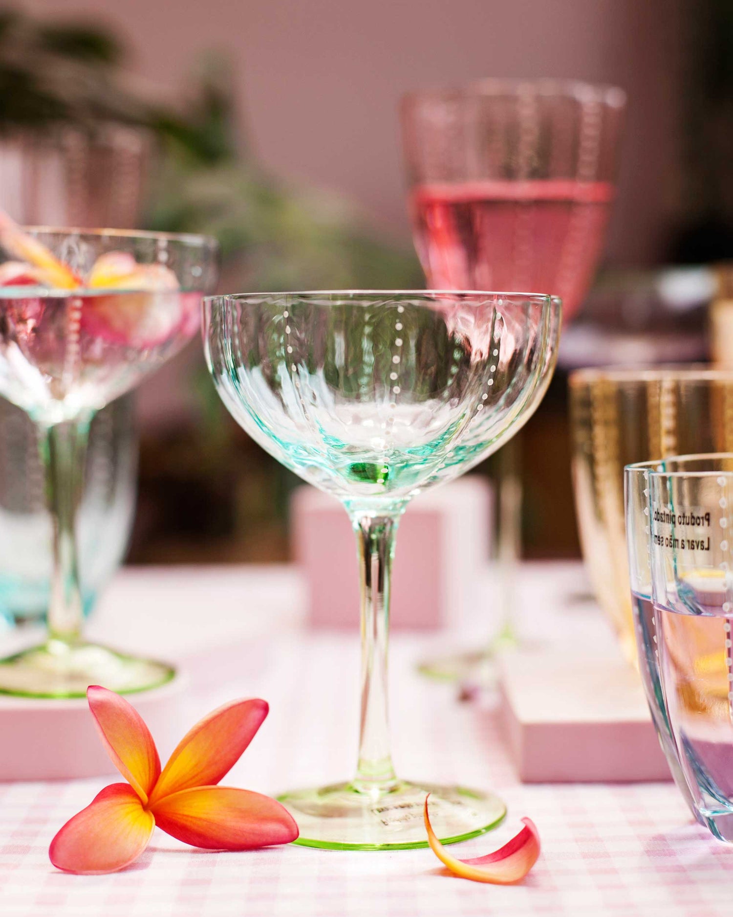 TAÇA LOTUS - AZUL - 200 ML