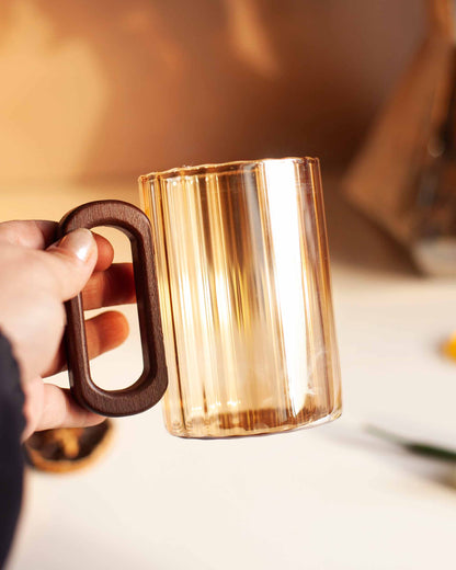 CANECA ÂMBAR BAMB- 350 ML