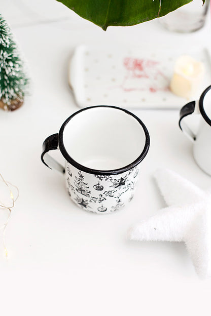 CANECA EM ÁGATA - Toile de Jouy