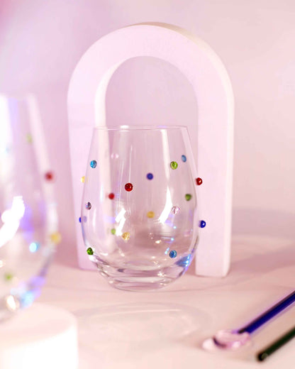 COPO EM VIDRO CONFETTI - 520ML