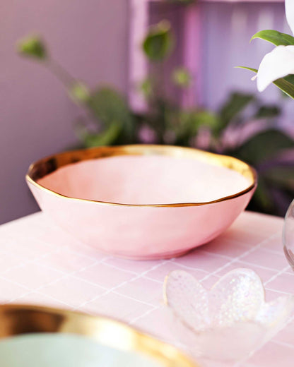 BOWL PASTEL COLOR G- SOFT PINK