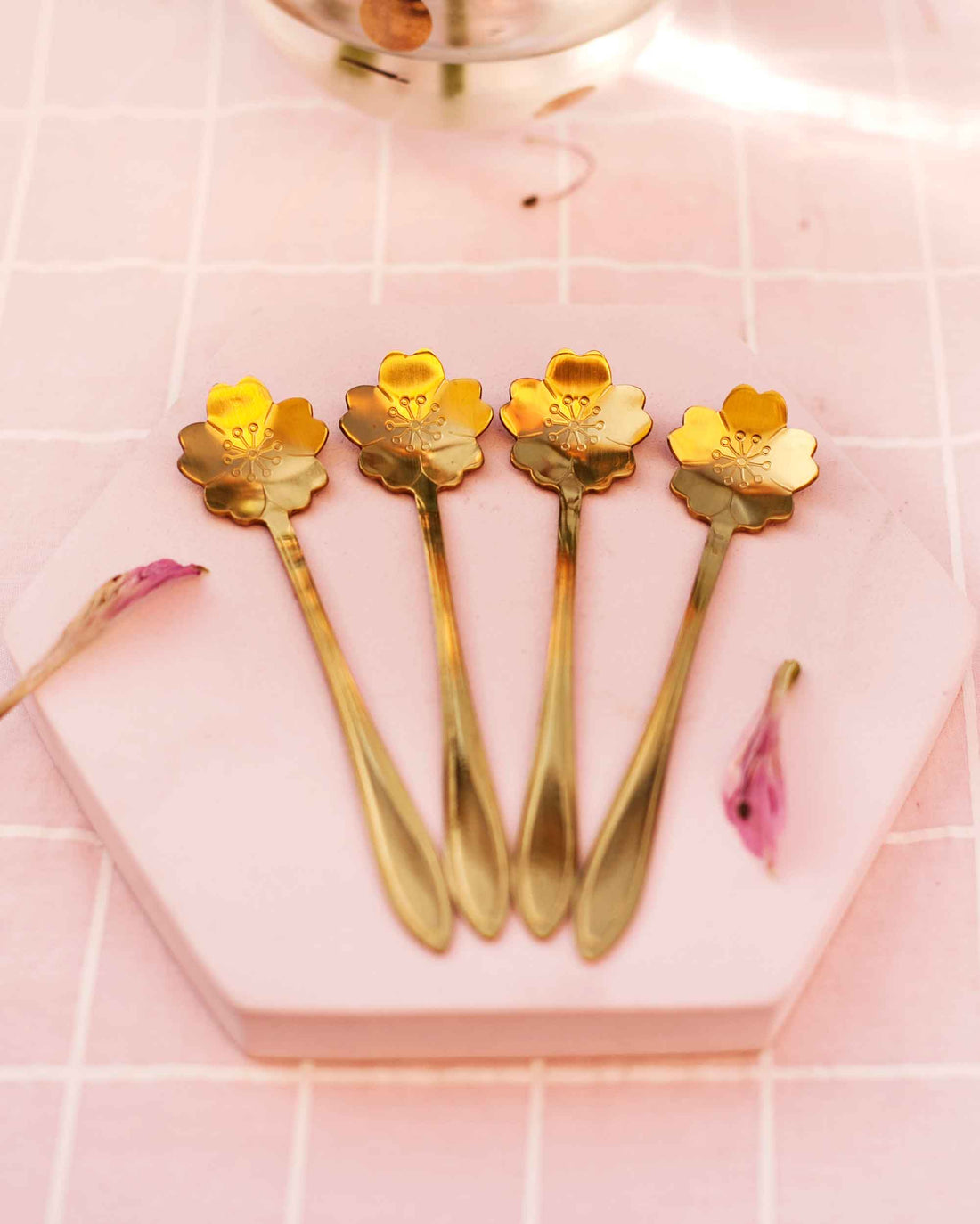 JG COLHER PARA SOBREMESA- FLOWER