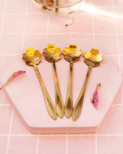 JG COLHER PARA SOBREMESA- FLOWER