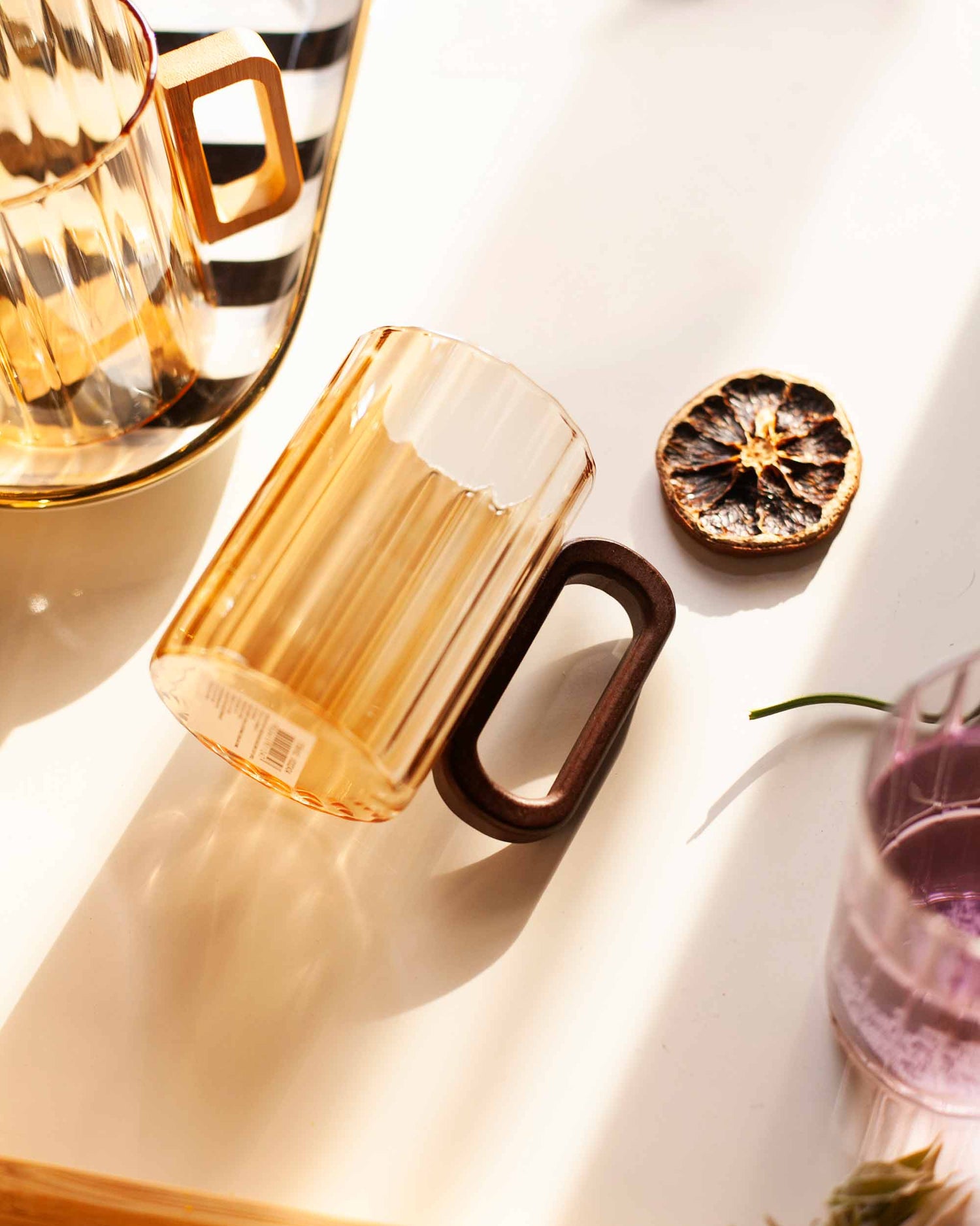 CANECA ÂMBAR BAMB- 350 ML