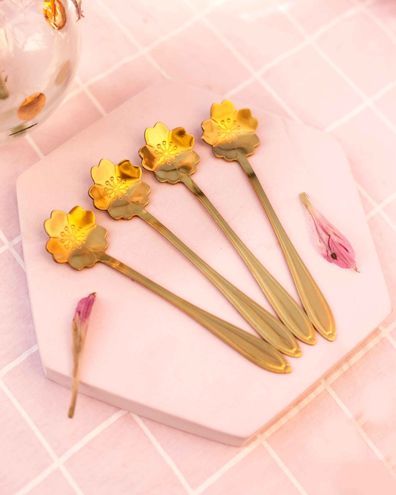 JG COLHER PARA SOBREMESA- FLOWER