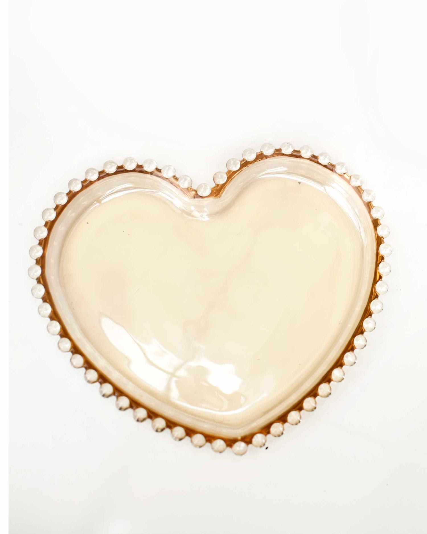 PRATO CRISTAL ÂMBAR