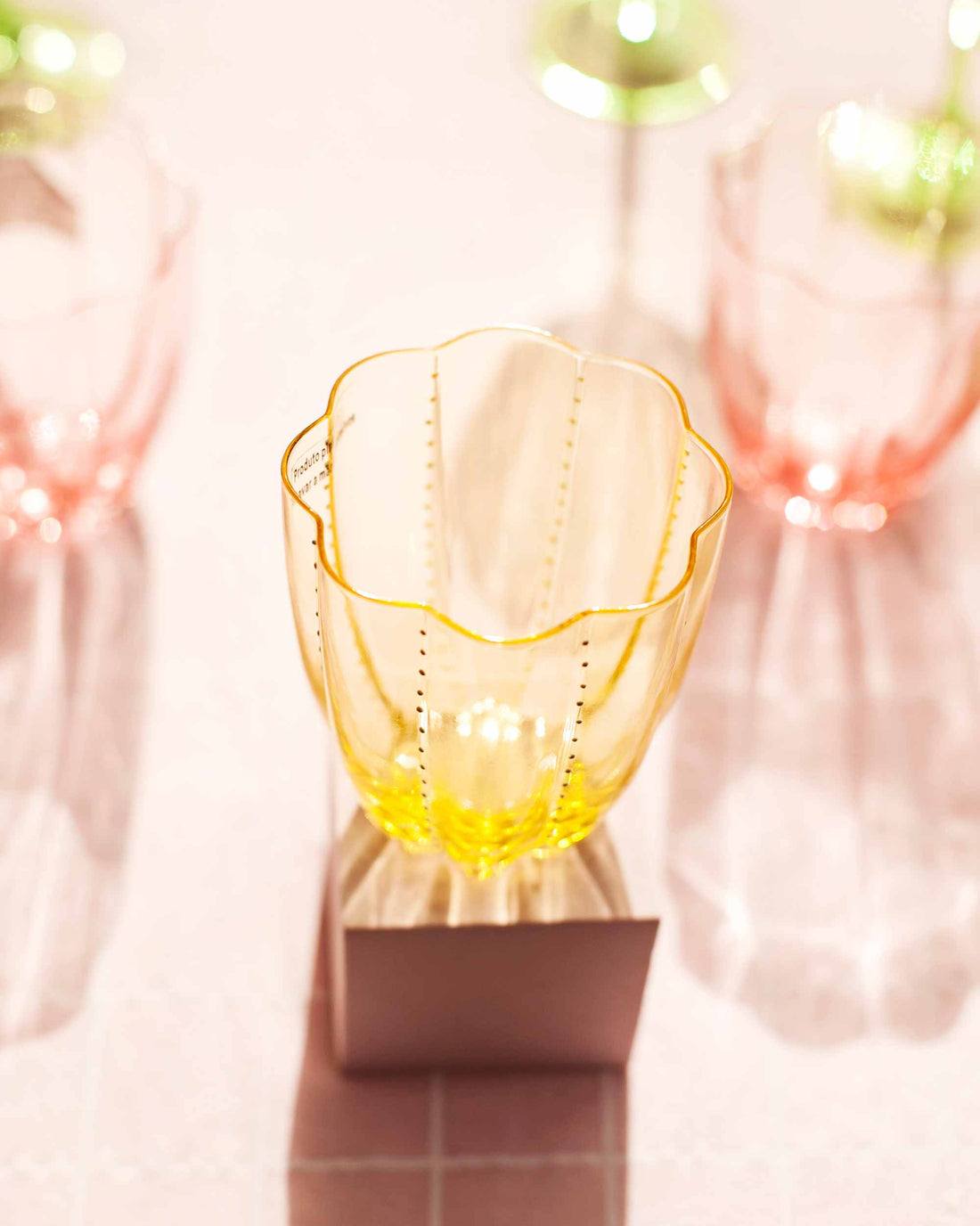 COPO LÓTUS- AMARELO