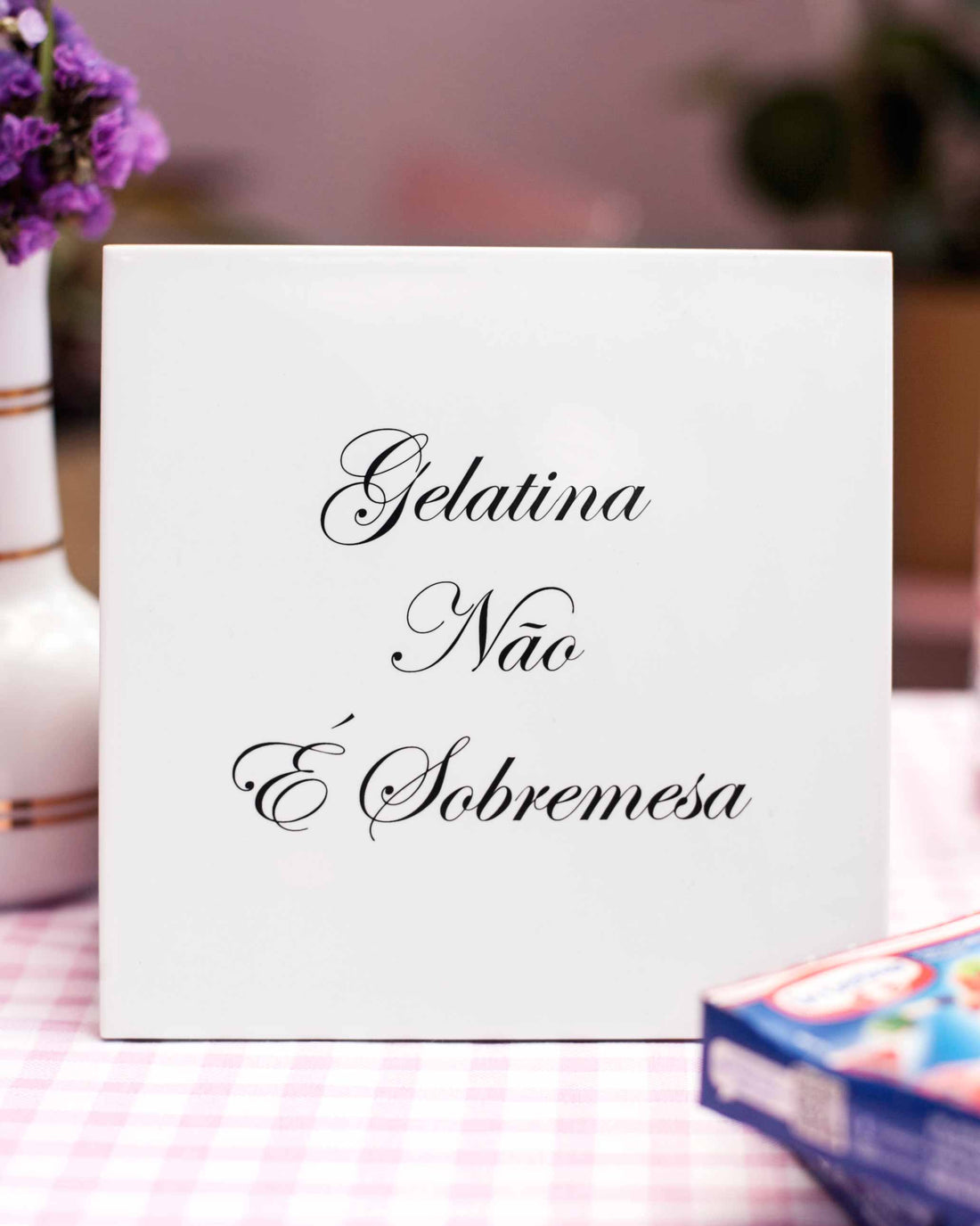 AZULEJO- GELATINA N É SOBREMESA