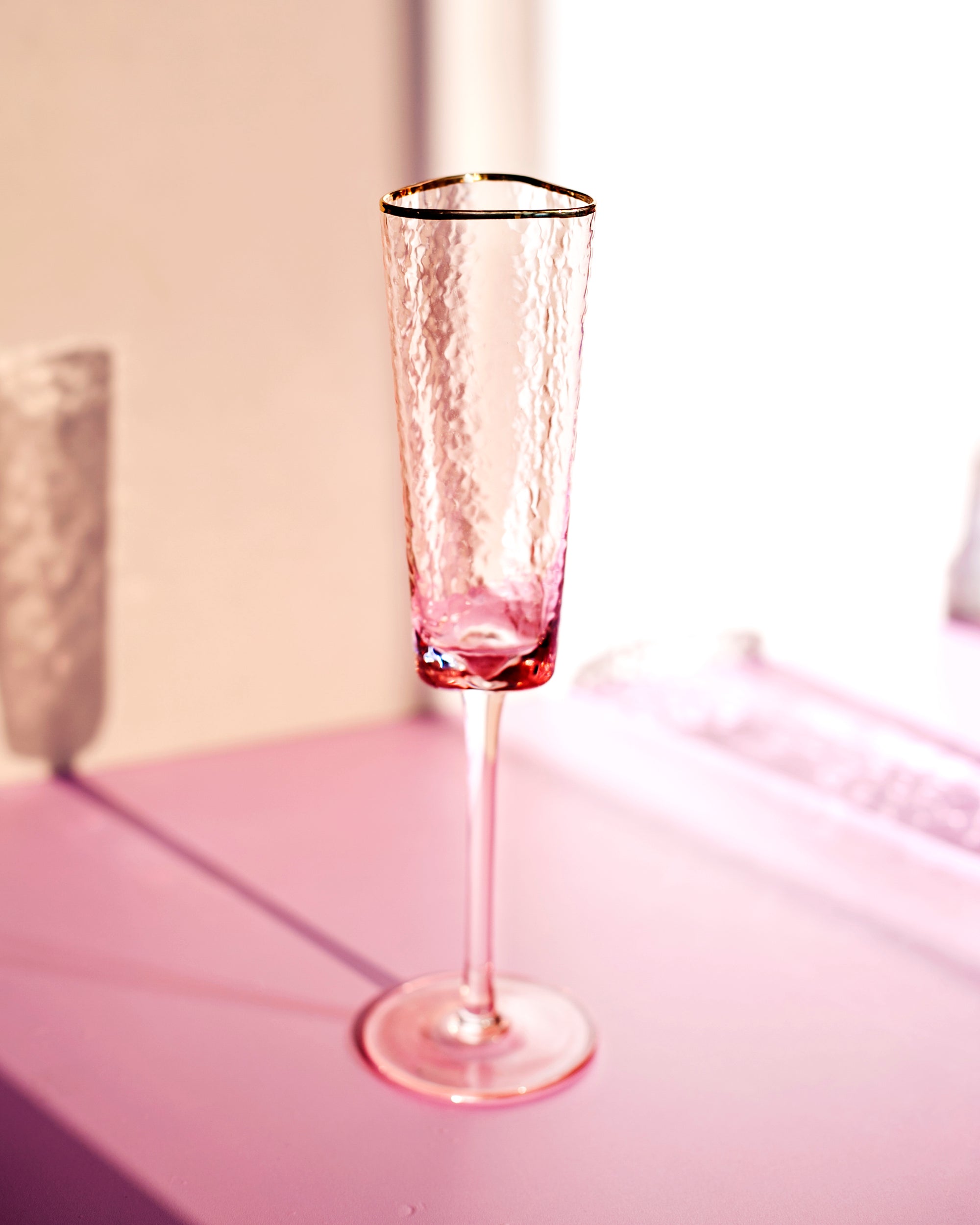 TAÇA CHAMPAGNE PINK GLAM - 170ML