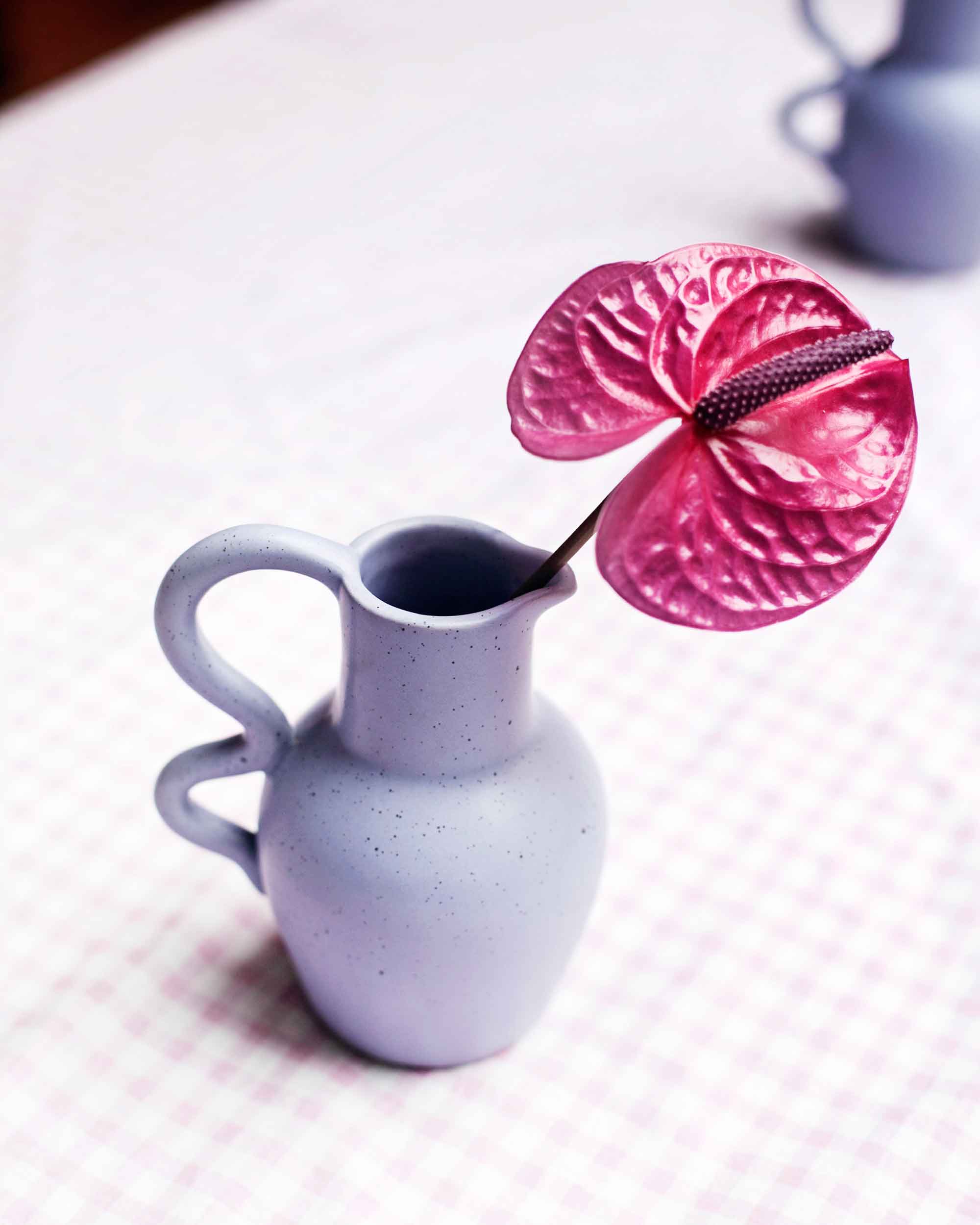 VASO EM CERÂMICA -BLUE