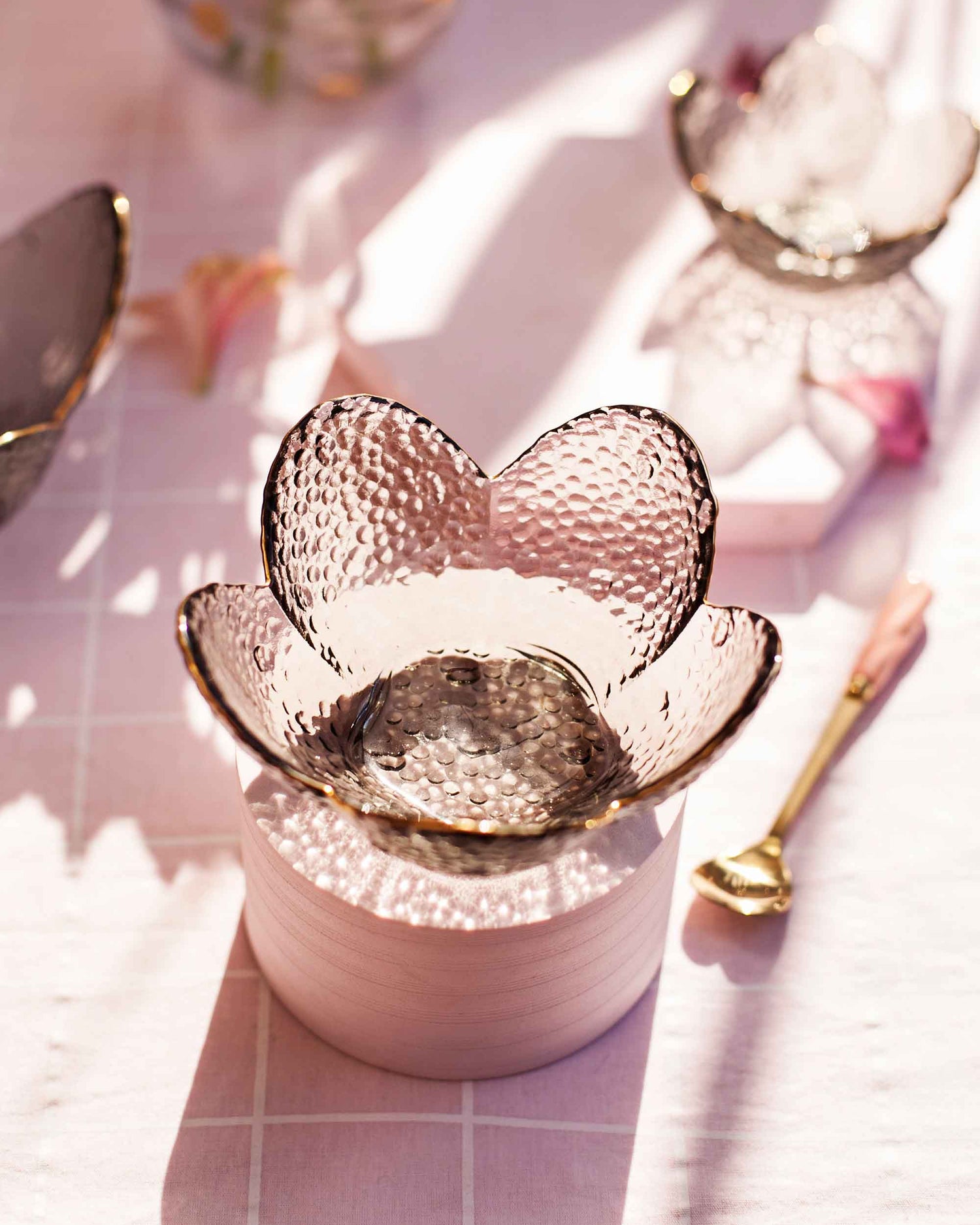 PETISQUEIRA FLOR CINZA- G