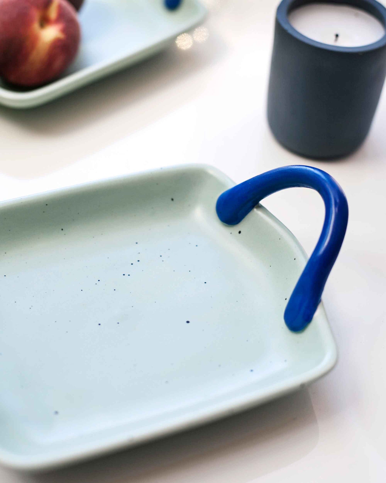 BANDEJA EM CERÂMICA BLUE