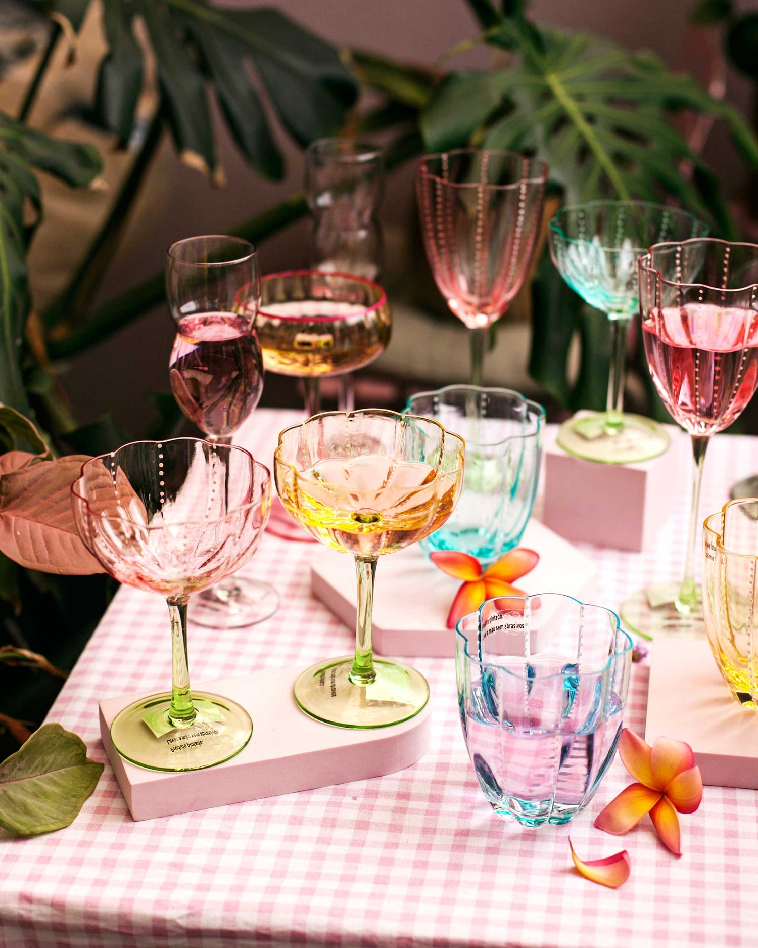 COPO LOTUS -AZUL - 300 ML