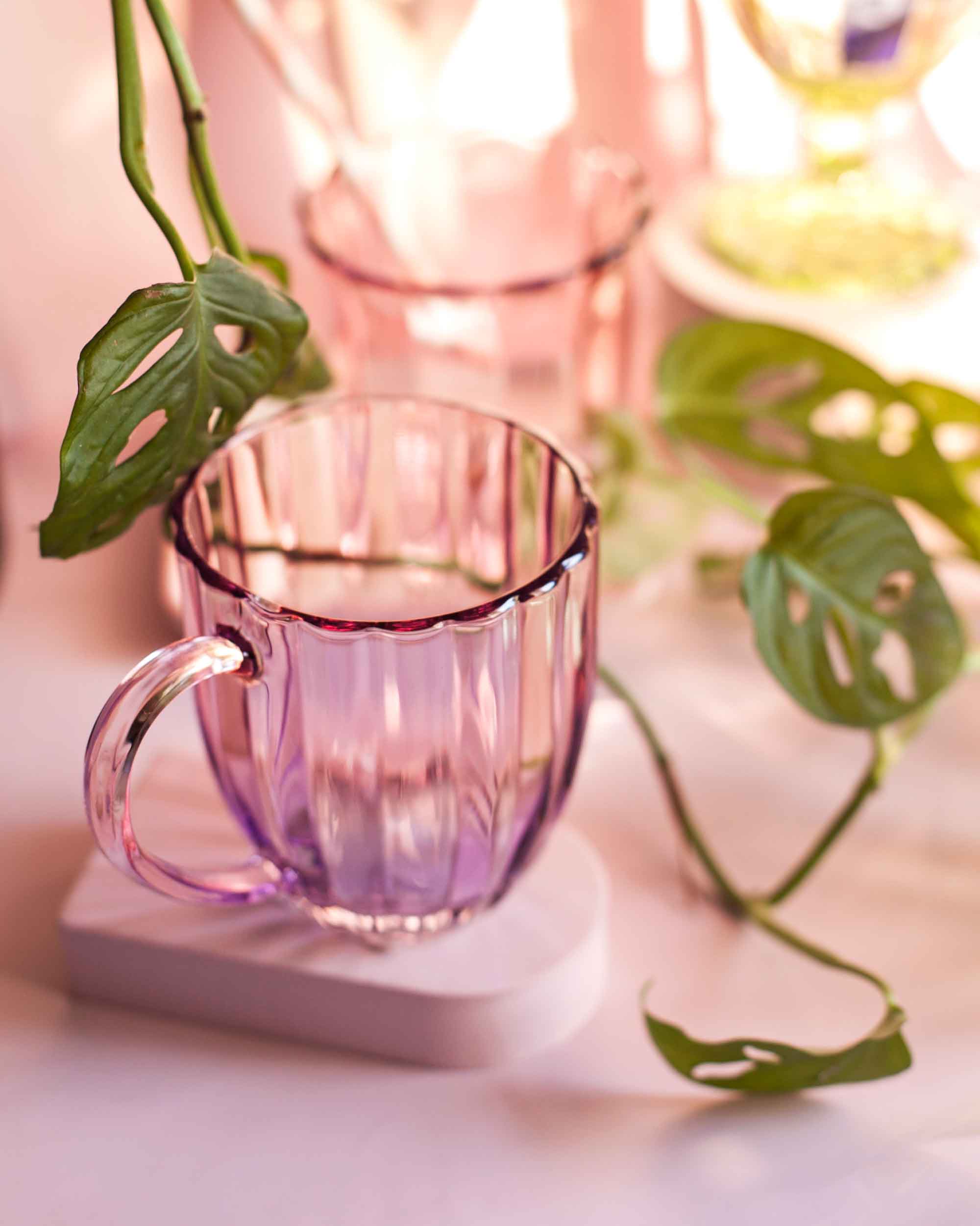 CANECA BLOSSOM- LILÁS- 280ML