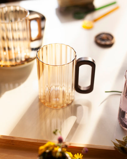 CANECA ÂMBAR BAMB- 350 ML