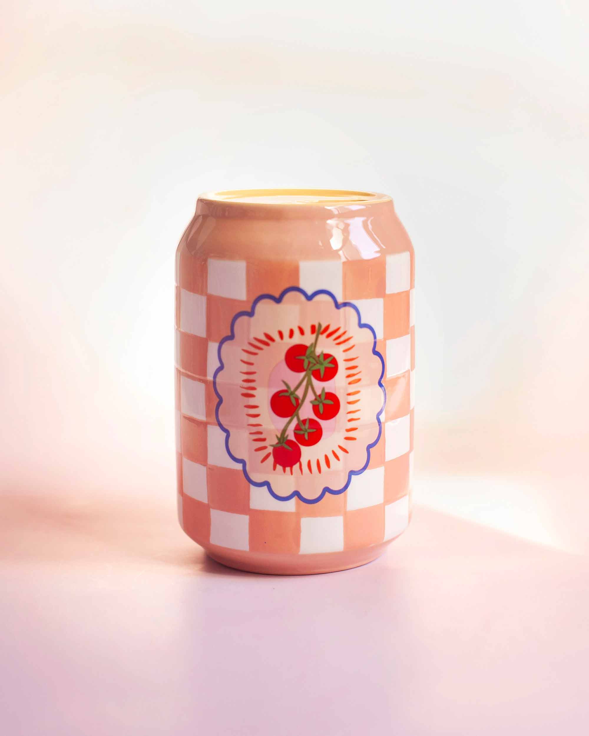 VASO EM CERÂMICA-  TOMATO