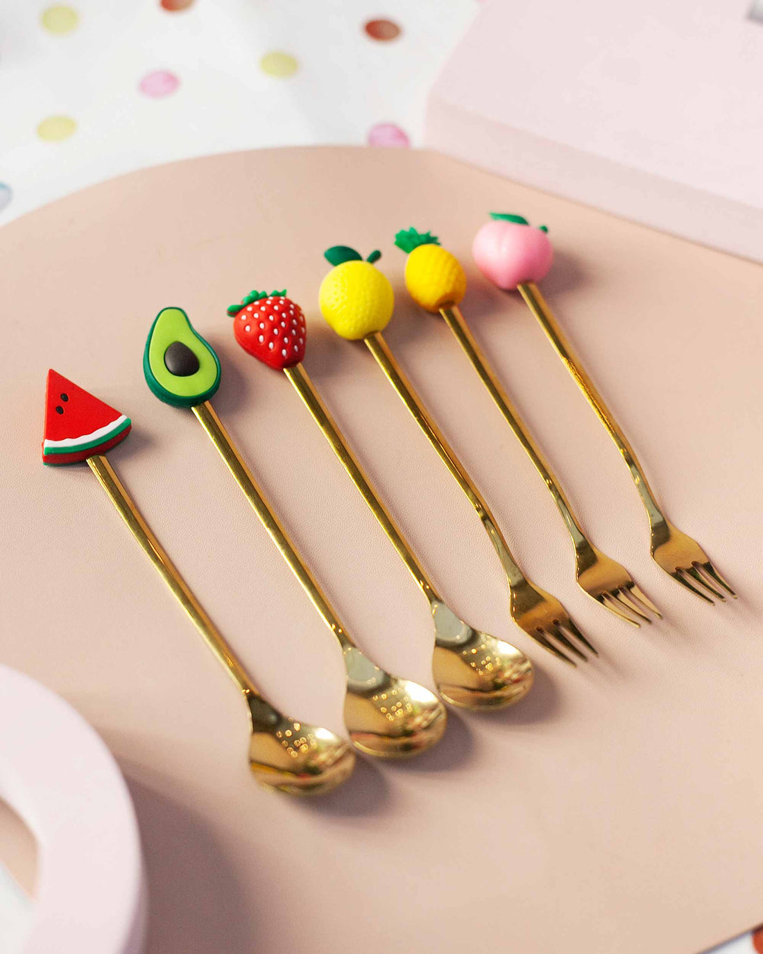 JOGO TALHER SOBREMESA- FRUIT DO C/6