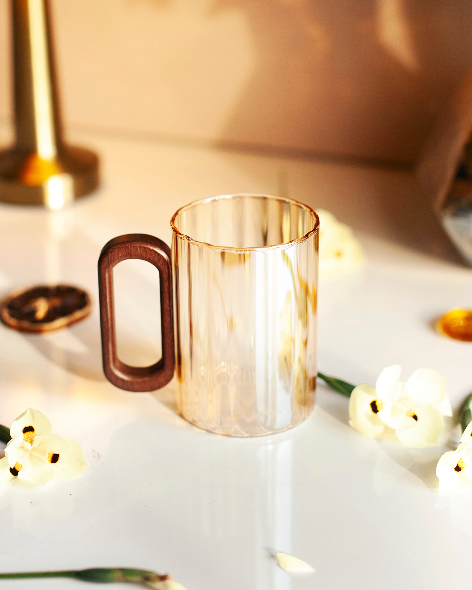 CANECA ÂMBAR BAMB- 350 ML