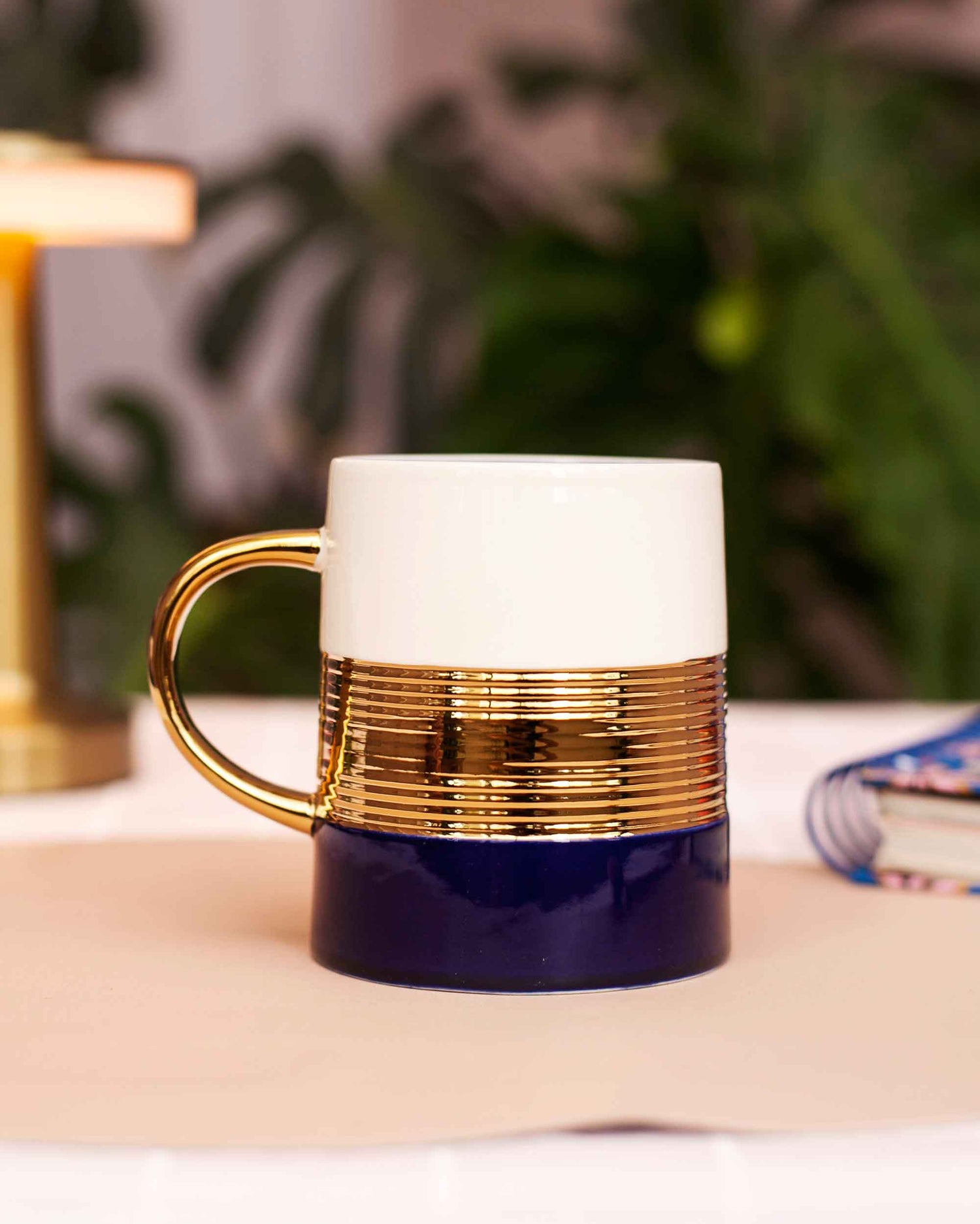 CANECA PORCELANA -TURQUOISE BLU