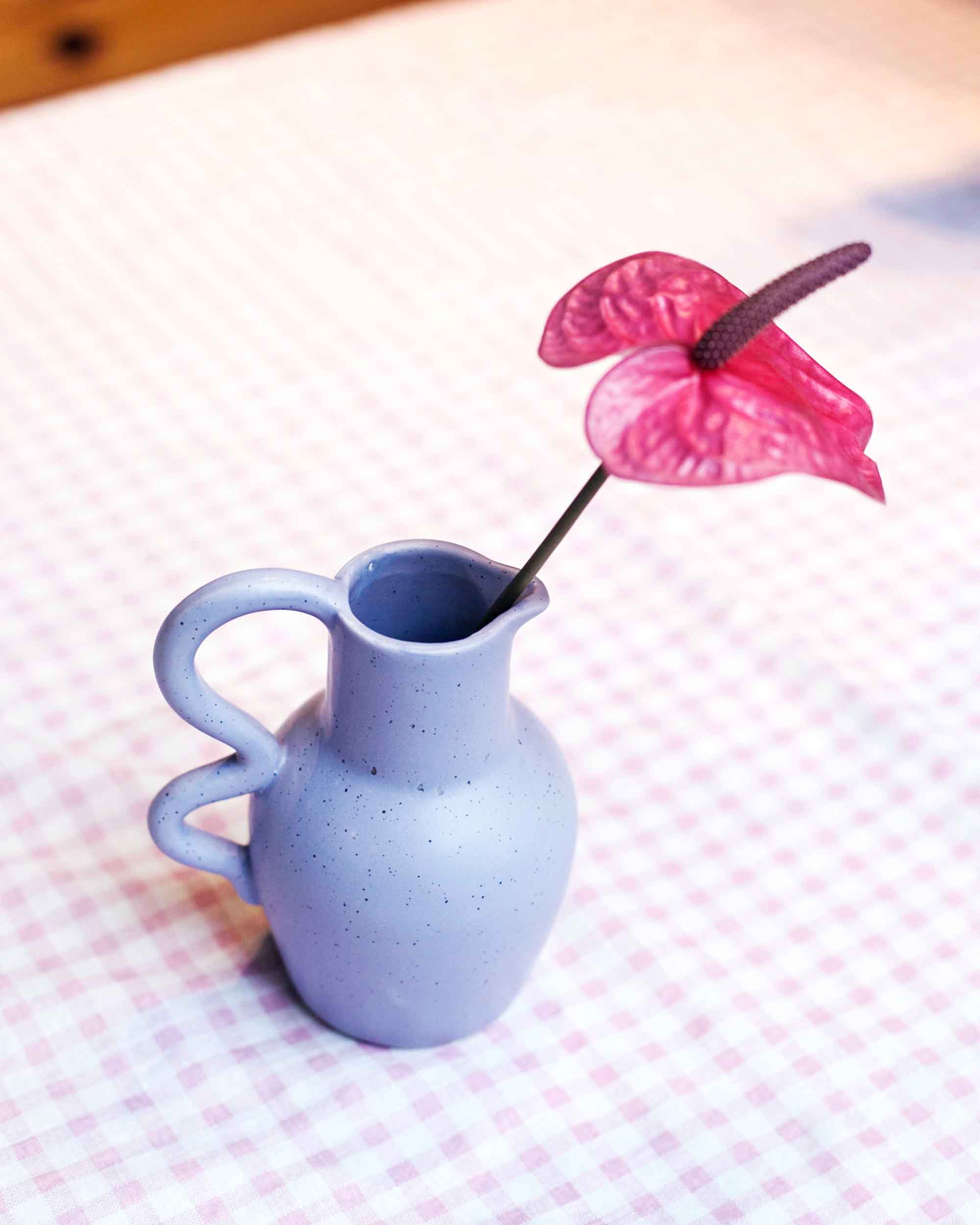VASO EM CERÂMICA -BLUE
