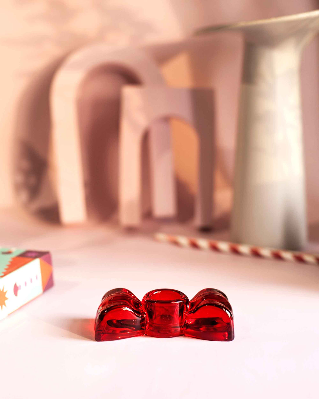 PORTA-VELA VIDRO CANDY