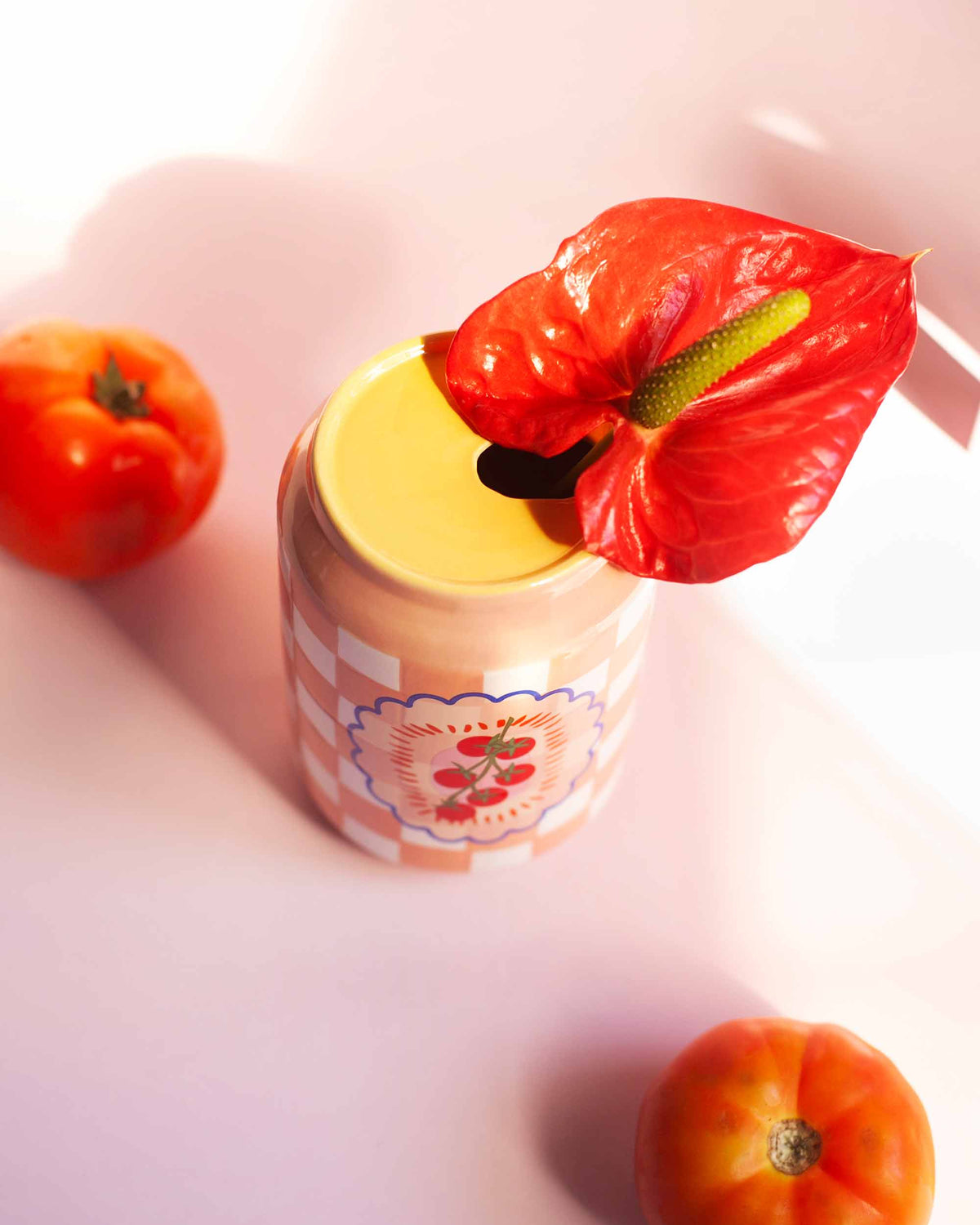 VASO EM CERÂMICA-  TOMATO