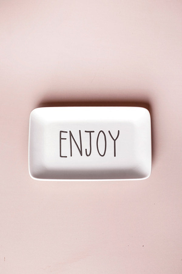 BANDEJINHA RET- HAPPY ENJOY