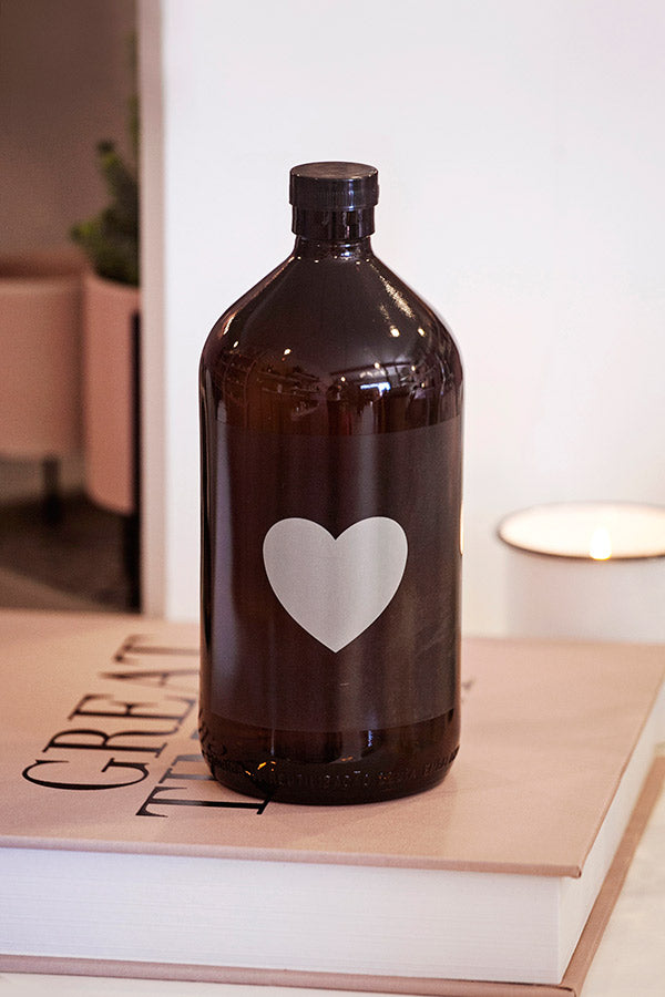 GARRAFA ÂMBAR- WHITE HEART- 1L