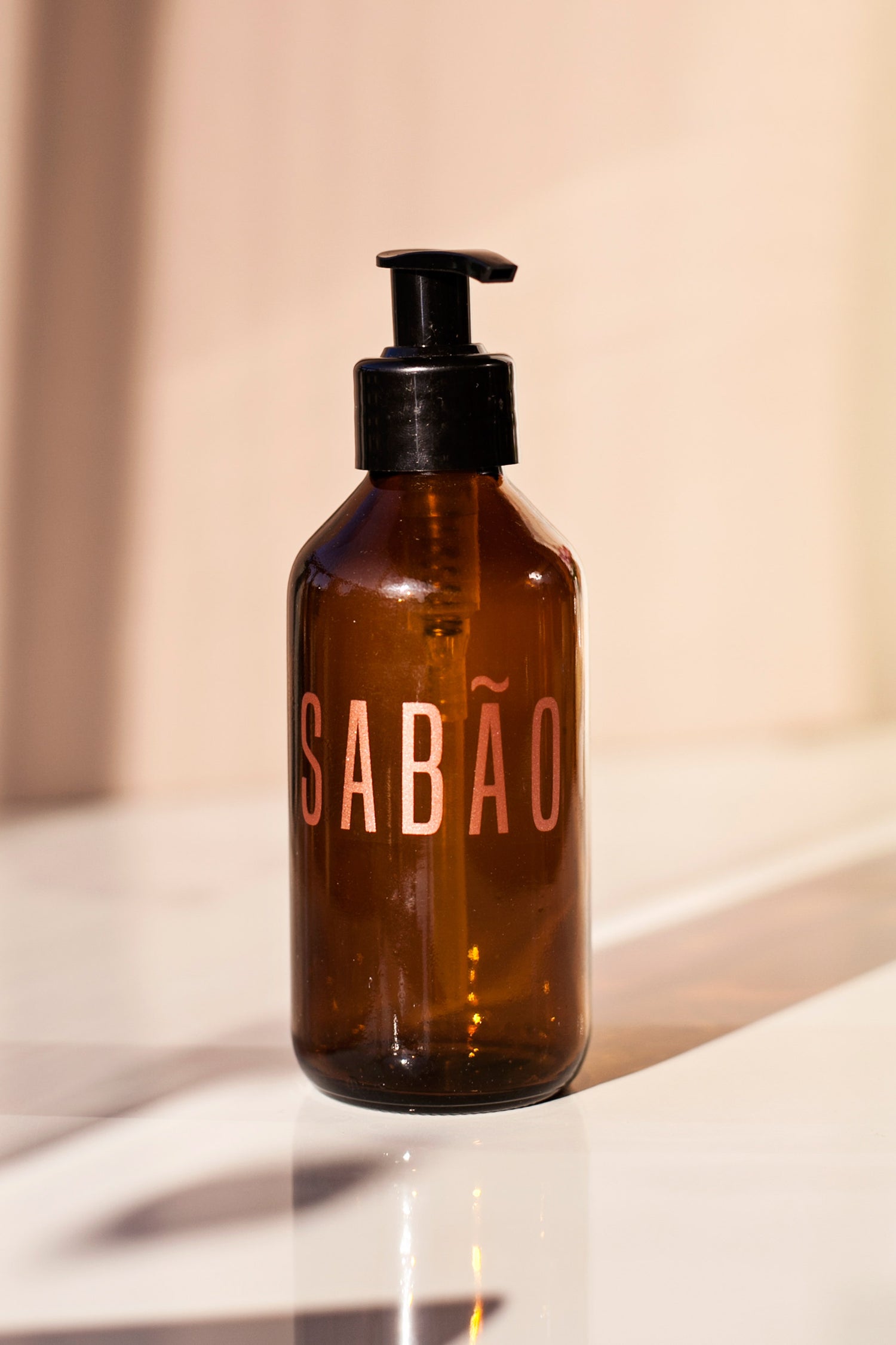 DISPENSER ÂMBAR- 200ML- SABÃO