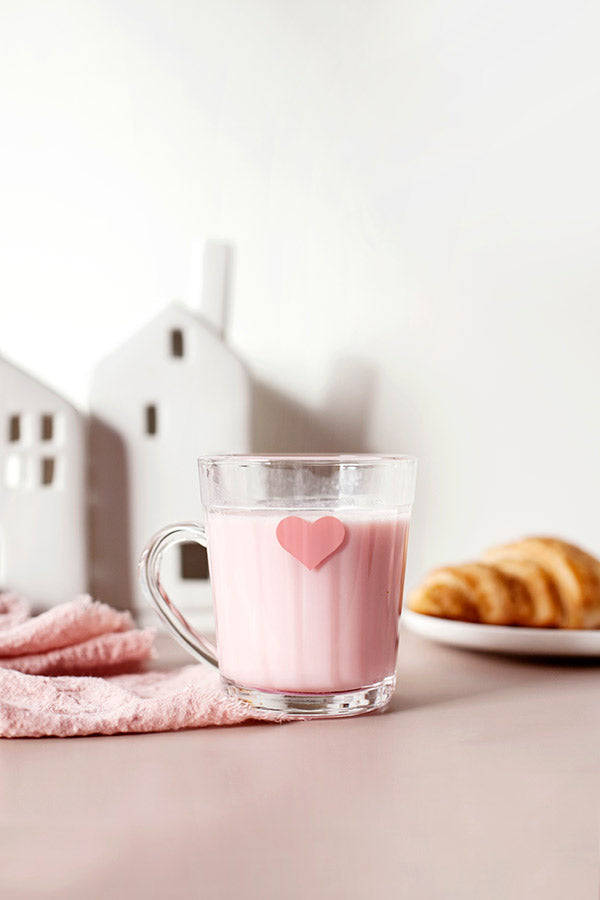 CANECA AMERICANA - CORAÇÃO ROSA