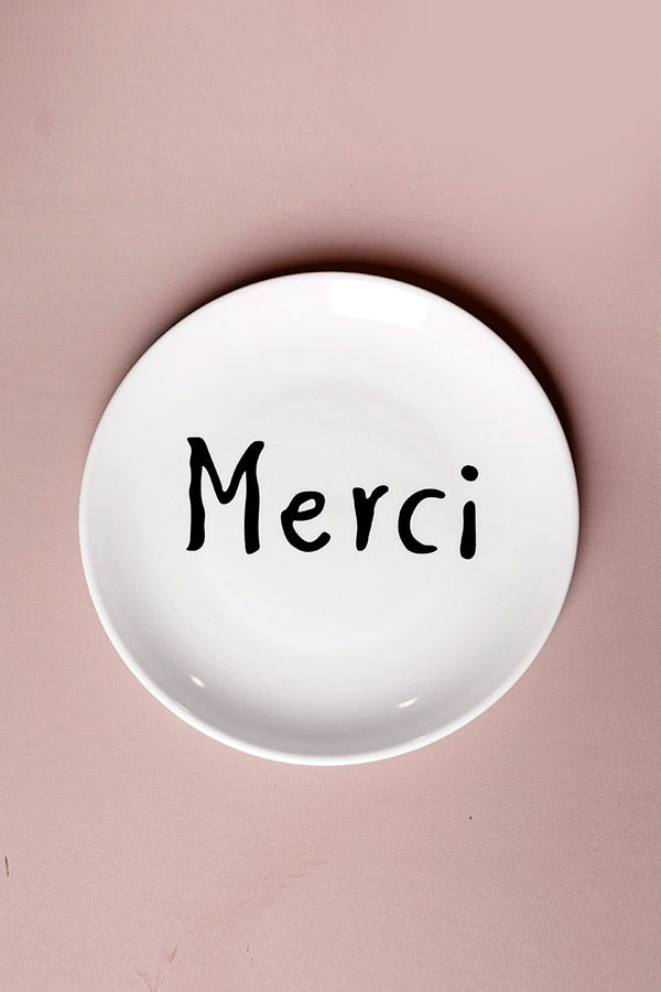 PRATO TEA- MERCI - 20 CM C